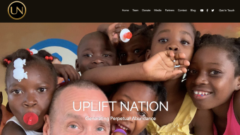 UN’s New & Improved Homepage @upliftnation.io
