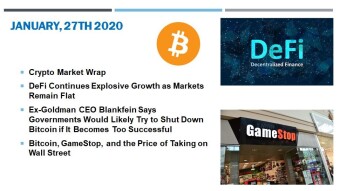 🗞 Daily Crypto News, January, 27th💰