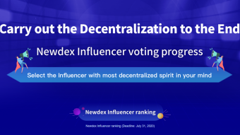 Newdex Influencer Voting in Progress!