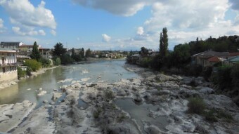 Today is the first day in Georgia, the city of Kutaisi and first impressions