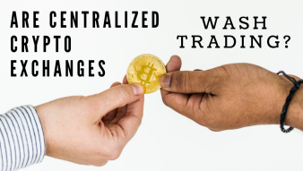 fake volumes with wash trades