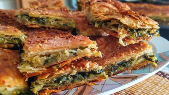 Daily meal #168 spinach pie
