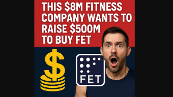 This $8M Fitness Company Wants to Raise $500M to Buy FET – Is This the Wildest Crypto Bet of 2025?