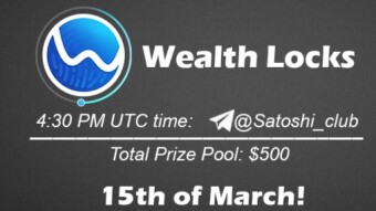 Join the AMA of Satoshi Club x Wealth Locks . Rewards: 500 USDT, March 15th.