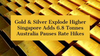 Gold Back Above $2,000 / Singapore Adds 6.8 Tonnes