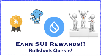 Get SUI Rewards: Bullshark Quests!