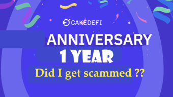 My first year CAKE DeFI Review - Did I get scammed?? Or did I get Cake?