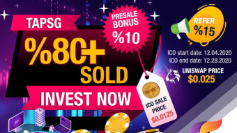 TapsGame (TAPSG) Round 2 || Gamble Games with NFT Tokens.