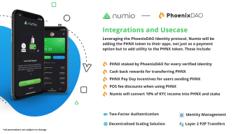 Numio x PhoenixDAO — Partnership Update