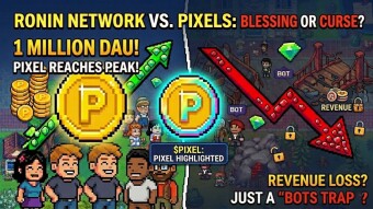 Ronin Network vs Pixels, Blessing or Curse?