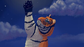 Digital art_2020. Rich the Moon
