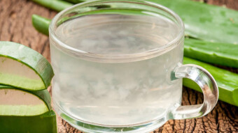 Healthy Aloe Vera Drink Making Recipe.