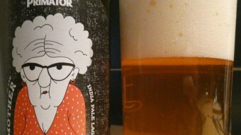 Primator beer "In Law Mother" - what did the author mean?