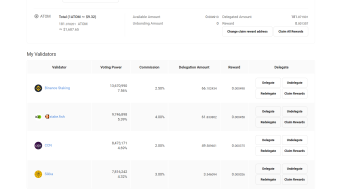 Staking Atom Band and Kava on Cosmostation: Profits update