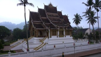 Pearl of the Orient or Luang Prabank in Laos. Journey through Asia Laos