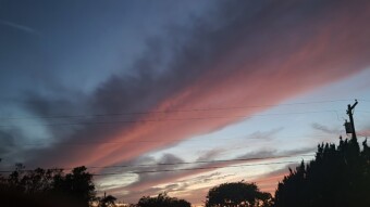 Sunset, Copperas Cove, 19 October 2021
