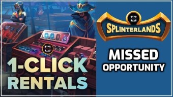 Splinterlands | Thoughts on Set Rentals !