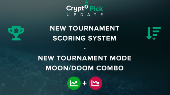 CryptoPick Update: Tournament scoring system + new tournament mode