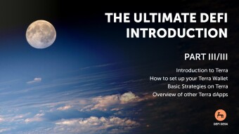 The Ultimate DeFi Introduction: Part III