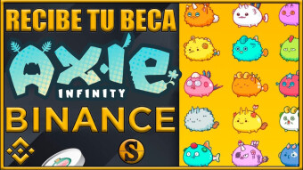 💥Gana una beca en Axie infinity con Binance + 10BUSD🔥 GRATIS