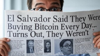 El Salvador Said They Were Buying Bitcoin Every Day… Turns Out, They Weren’t.