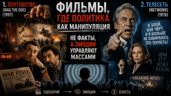 Movies about politics and media manipulation