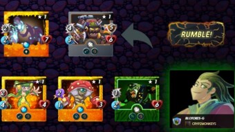 [Splinterlands] First week of play and my first brawl