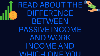 Passive income Vs Work Income