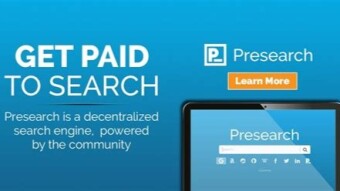 Free $PRE Tokens when searching internet w/Presearch, the decentralized search engine