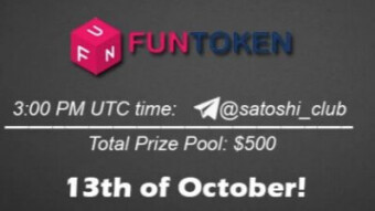 AMA Satoshi Club x FUN TOKEN, October 13th