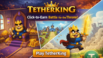 👑 TetherKing – The Click-to-Earn Game Taking Web3 by Storm 🎮💰