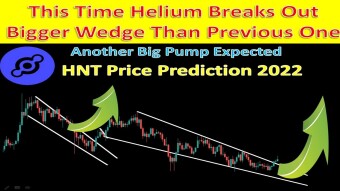 This Time Helium Breaks Out Bigger Wedge Than Previous One | HNT Price Prediction 2022