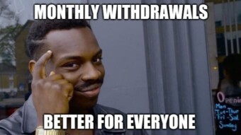 Why Publish0x monthly Withdrawals suit me!