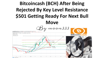 Bitcoincash (BCH) After Being Rejected By Key Level Resistance $501 Getting Ready For Next Bull Move