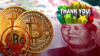 Bitcoin Ringrazia la Cina!