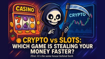 Crypto vs. Slots: Different Buttons, Same Game