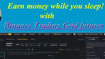 Binance Trading Grid futures, Earn money while you sleep trading
