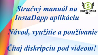 InstaDapp manuál.