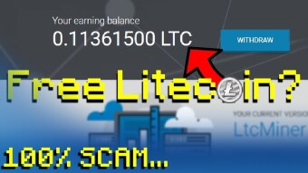 Free Litecoin for no work? It's too good to be true!