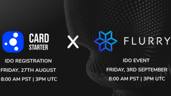 Flurry Finance IDO to launch through CardStarter