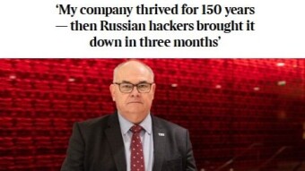 Ransomware Attack Ends a 150 Year Company