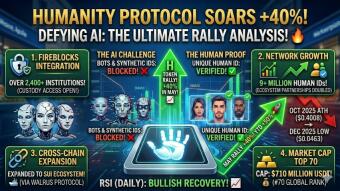 Humanity Protocol Rallies +40%