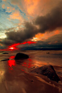 The Sea is on Fire
