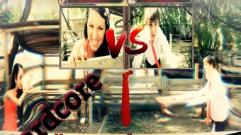 Unique Fight Red Tie Hardcore
