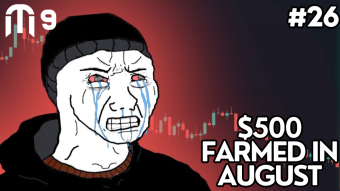 $500 Farmed In August (And What It Taught Me About Crypto Defi) | DeFi Journey #26