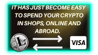 2 years ago already ! Litecoin partnered with Visa to create a simple method to pay for goods.