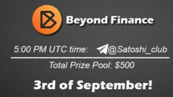 Beyond x Satoshi Club AMA Recap from the 3rd of September