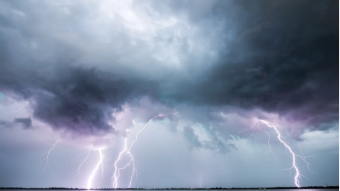 Sound of storm and smell of rain
