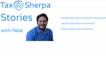 Tax Sherpa Stories Starts in 24 Hours
