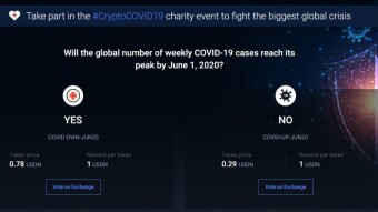 Crypto Platform Allows Users To Bet on COVID-19 Spread for Charity